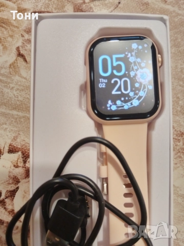 1,85" Модел G28 Дамски Смарт Часовник Нов Розов, снимка 7 - Смарт часовници - 51717095