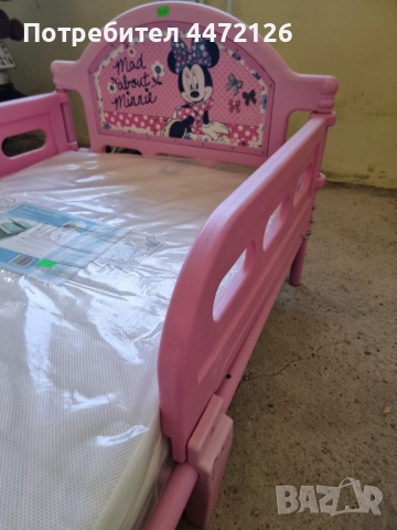 Детско легло с матрак, снимка 2 - Бебешки легла и матраци - 52155644