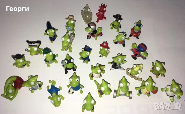 Лот фигурки с Хамелеонът Карлето от Италия., снимка 2 - Фигурки - 52650363