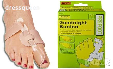 Goodnight bunion протектор ортеза за палеца на крака, снимка 3 - Други стоки за дома - 28377150