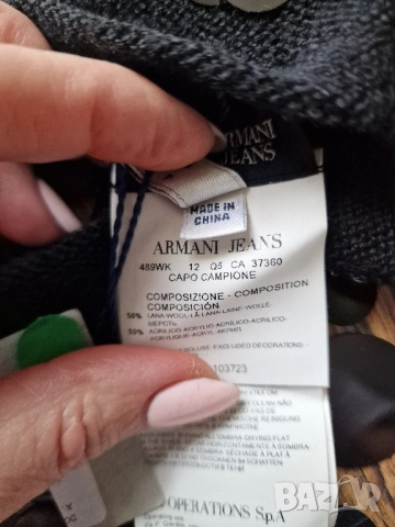 Страхотни дамски дълги ръкавици ARMANI, размер М , нови с етикет, снимка 6 - Ръкавици - 52348951