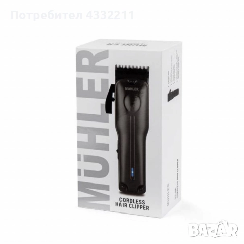 Машинка за подстригване Muhler MCL-05P – акумулаторна, 5W, неръждаеми ножчета, USB-C зареждане, снимка 5 - Машинки за подстригване - 52557001