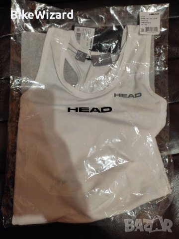 HEAD Girls Club Tank Top G Горнище  за тенис размер 152 НОВО, снимка 4 - Спортни екипи - 38562055