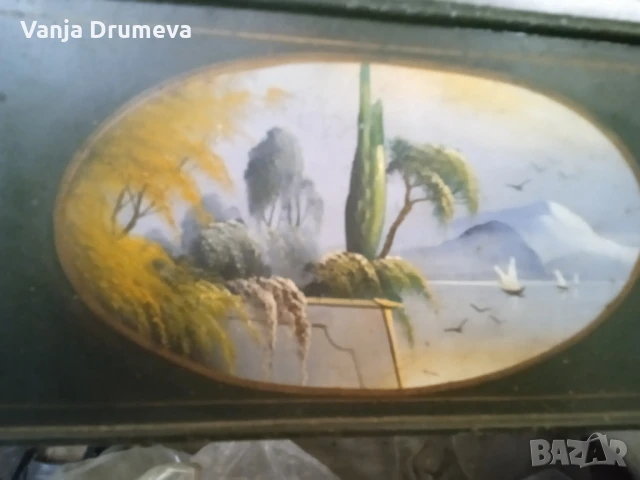 метално легло от 1930 г с пружина , снимка 2 - Антикварни и старинни предмети - 51025464