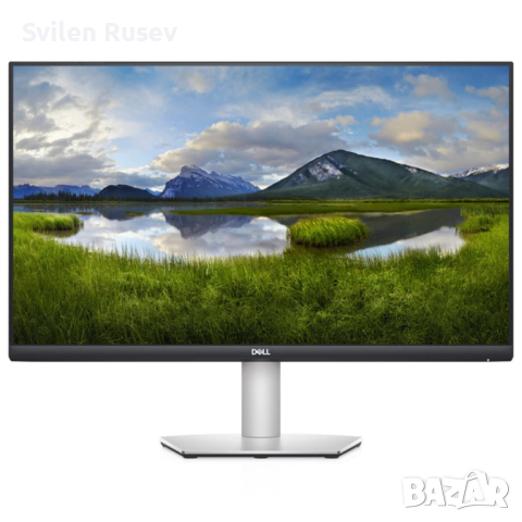 Монитор Dell S2721DS, 27 инча, QHD 2560x1440 в гаранция