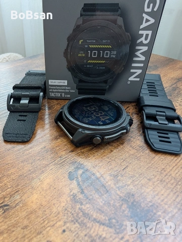 Garmin Tactix 8 Solar Sapphire Titanium 51 mm Ballistics Elite, снимка 2 - Смарт часовници - 53458507