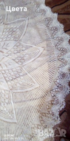 Плетена покривка , снимка 3 - Декорация за дома - 32921010