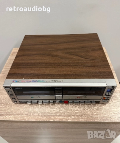 🔊Ретро колекционерски двукасетъчен дек Aiwa AD-WX110🔊, снимка 3 - Декове - 51853400