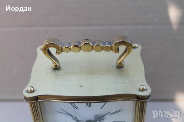 Англииски настолен часовник , снимка 2 - Антикварни и старинни предмети - 47367239