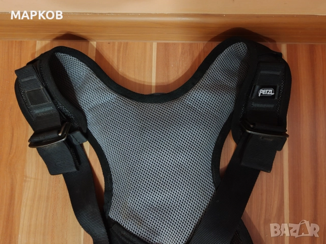 Седалка за работа Petzl Newton Easyfit - black/yellow, снимка 4 - Спортна екипировка - 52922948