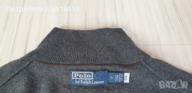 POLO Ralph Lauren Cardigan Wool Knitted Full Zip Mens Size M ОРИГИНАЛ! Мъжка Вълнена Жилетка с цял ц, снимка 3 - Пуловери - 53131258