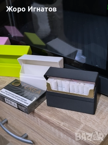 Кутийка за цигари Terea / Icos Холдър, снимка 2 - Калъфи, кейсове - 52944512