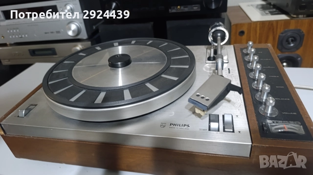 PHILIPS 808, снимка 4 - Грамофони - 52794336