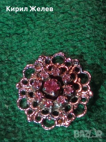 ПОСРЕБРЕНА ФЛОРАЛНА АЖУРНА АРТ АПЛИКАЦИЯ ЦВЕТЕ от БЛАГОРОДНА СТОМАНА с ФАСЕТИРАНИ АМЕТИСТИ 41069, снимка 16 - Други - 42796046