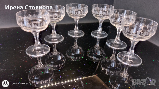 Комплект от тънкостенни чаши кристалин за вино, ликьор, шампанско, безалкохолни...., снимка 12 - Чаши - 44875757