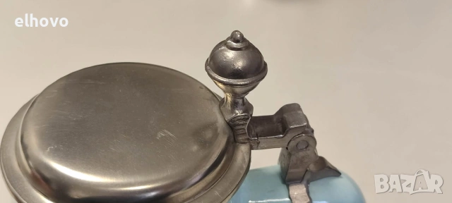 Немска керамична халба#6, снимка 6 - Антикварни и старинни предмети - 53367079