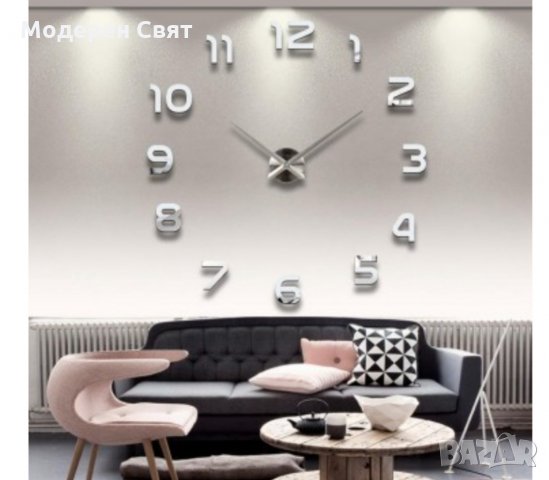 3д часовник за стена, снимка 2 - Стенни часовници - 35015810