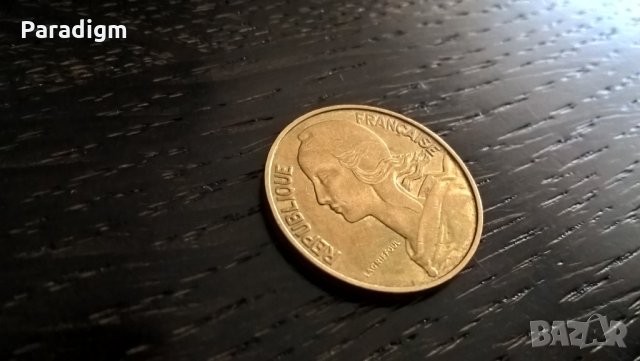 Монета - Франция - 10 сентима | 1980г., снимка 2 - Нумизматика и бонистика - 28374394