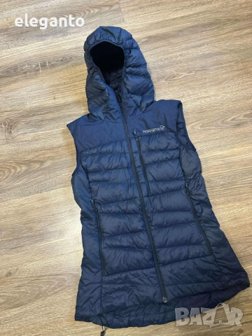 Висок клас дамско пухено елече Norrona falketind down750 Vest Women - Indigo Night , XS размер, снимка 5 - Якета - 52413518