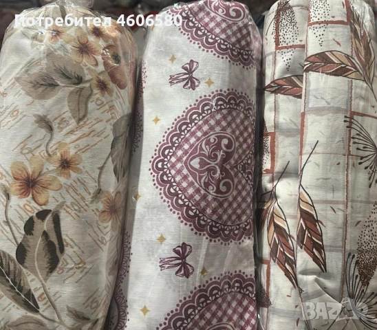 🛏 Памучни пликове с цип 200×220 см, снимка 3 - Спално бельо - 53390288