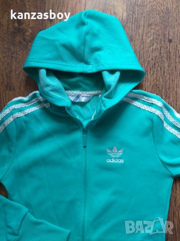 Adidas Essential 3-Stripes - страхотно дамско горнище КАТО НОВО, снимка 2 - Спортни екипи - 33280724