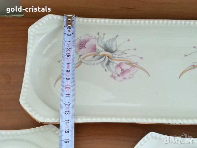 Български порцелан чинии изида , снимка 5 - Антикварни и старинни предмети - 27970913