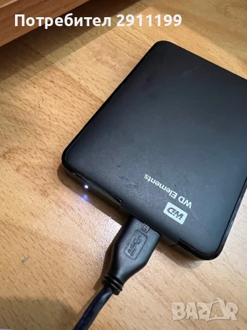 Външен диск WD 1TB, снимка 5 - Външни хард дискове - 51189846