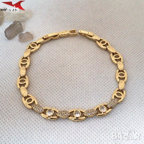 Гривна с 14К златно покритие 234832