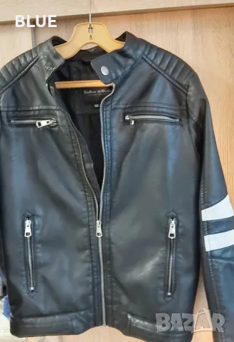 Кожено яке 12-13 год, снимка 3 - Детски якета и елеци - 48037770