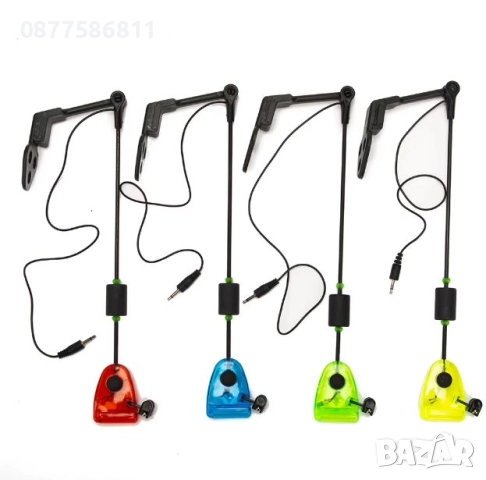 НОВ КОМПЛЕКТ СИГНАЛИЗАТОРИ ЗА ВЪДИЦА. ОБТЕГАЧИ. ЕЛЕКТРОННИ СИГНАЛИЗАТОРИ. СИГНАЛИЗАТОРИ ЗА КЪЛВАНЕ , снимка 11 - Такъми - 48975177