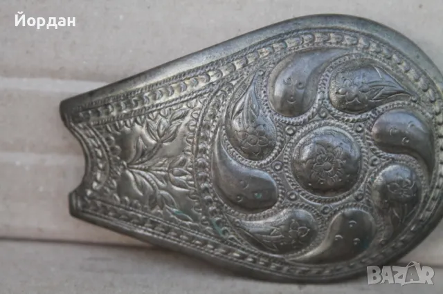 Сребърни пафти 19-ти век, снимка 2 - Антикварни и старинни предмети - 47895341