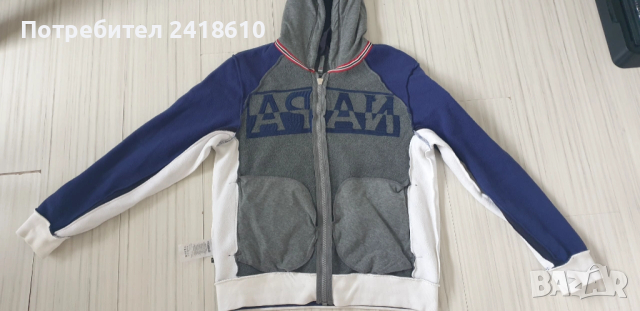 Napapijri Full Zip Hoodie Polartec Mens Size / L ОРИГИНАЛ! ЯКЕ - ПОЛАР!, снимка 7 - Спортни дрехи, екипи - 53172735