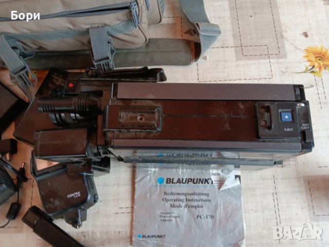 BLAUPUNKT-CR-1200-VHS-Video-Camera-Recorde, снимка 7 - Камери - 42963250