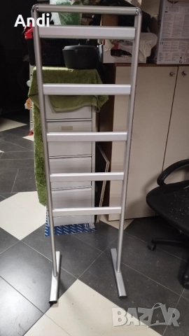 Алуминиева стойка, стойки за рекламни брошури и постери флаери 158/46см, снимка 2 - Рекламни табели - 52928524