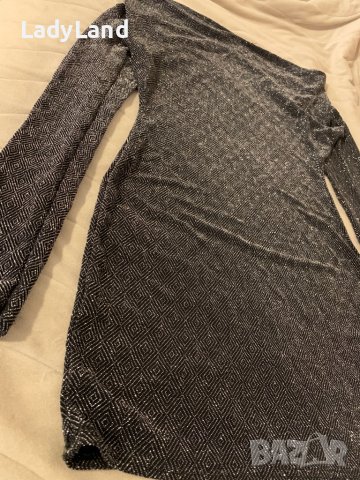 Официална блестяща рокля с изрязан гръб