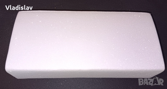 Бял клъч Larcenciel, чанта с брокат, снимка 5 - Чанти - 52160136