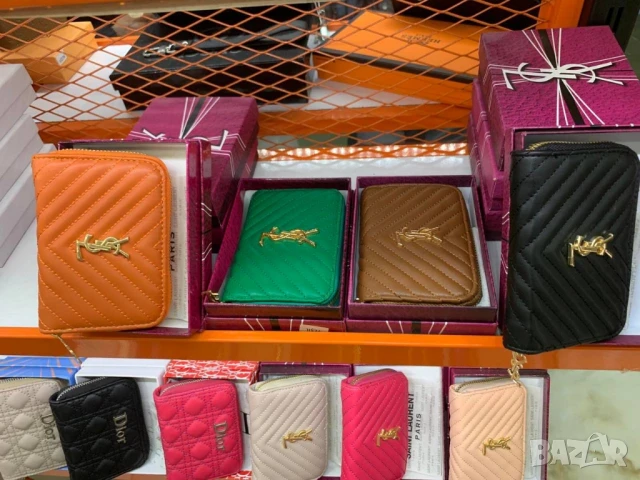 портмонета в кутия chanel ysl saint laurent guess pinko, снимка 17 - Портфейли, портмонета - 50746356