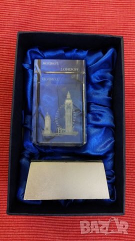 Кристално преспапие Лондон с осветление. , снимка 12 - Колекции - 39139439