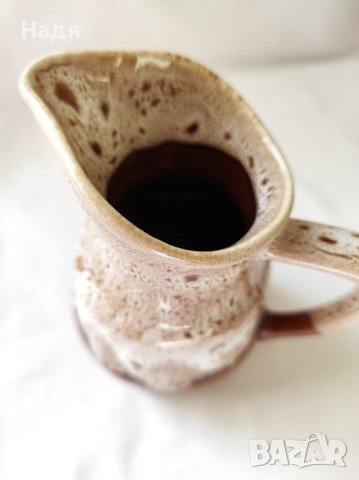 Френска керамична каничка, снимка 4 - Декорация за дома - 43580391