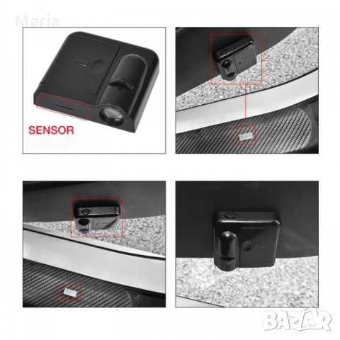 Лого светлини за врати Ауди, снимка 6 - Аксесоари и консумативи - 33623464