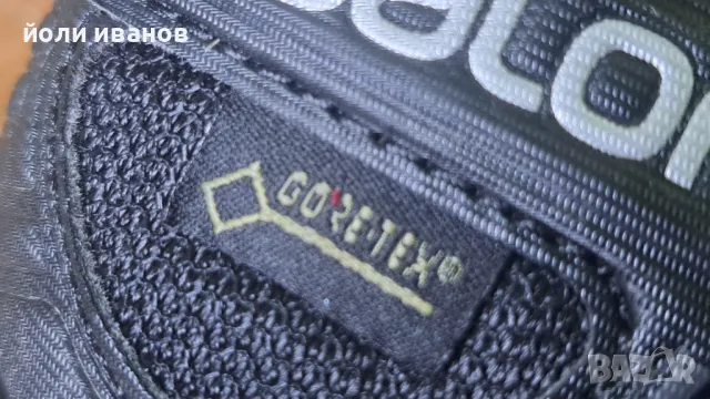 Salomon-gore tex-трекинг обувки-39 1/3 номер, снимка 7 - Маратонки - 50305176