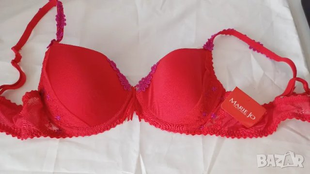 Marie Jo червен сутиен 80 А, нов, снимка 6 - Бельо - 49512615
