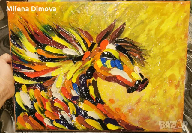 Картина 25/30см подрамка. Маслени бои. 