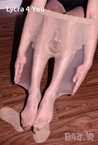 M/L мъжки прозрачен чорапогащник с хобот, снимка 4 - Бельо - 45587128