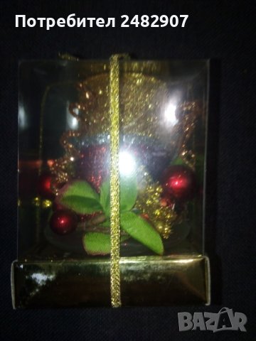 Стара коледна свещ, снимка 10 - Декорация за дома - 39141193