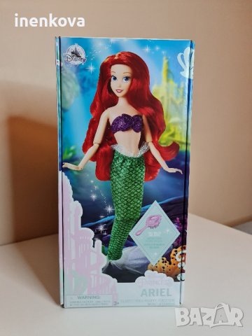 Оригинална Кукла Ариел_Дисни Disney Малката русалка кукла Ариел, снимка 3 - Кукли - 40356094