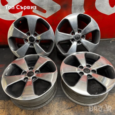Алуминиеви джанти за Шевролет, 17 цола, 5х115, снимка 4 - Гуми и джанти - 51259952