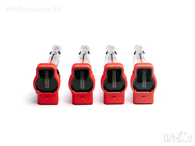 VAG червени бобини за 1.8T(F)Si & 2.0T(F)Si – комплект 4 броя, снимка 1