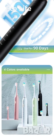 Електрическа четка за зъби, снимка 7 - Друга електроника - 51021301