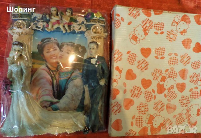 НОВО! Красива статуетка-3D рамка Младоженци, снимка 7 - Статуетки - 28493948